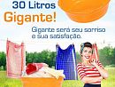 Lançamento Bacia Gigante 30 Litros